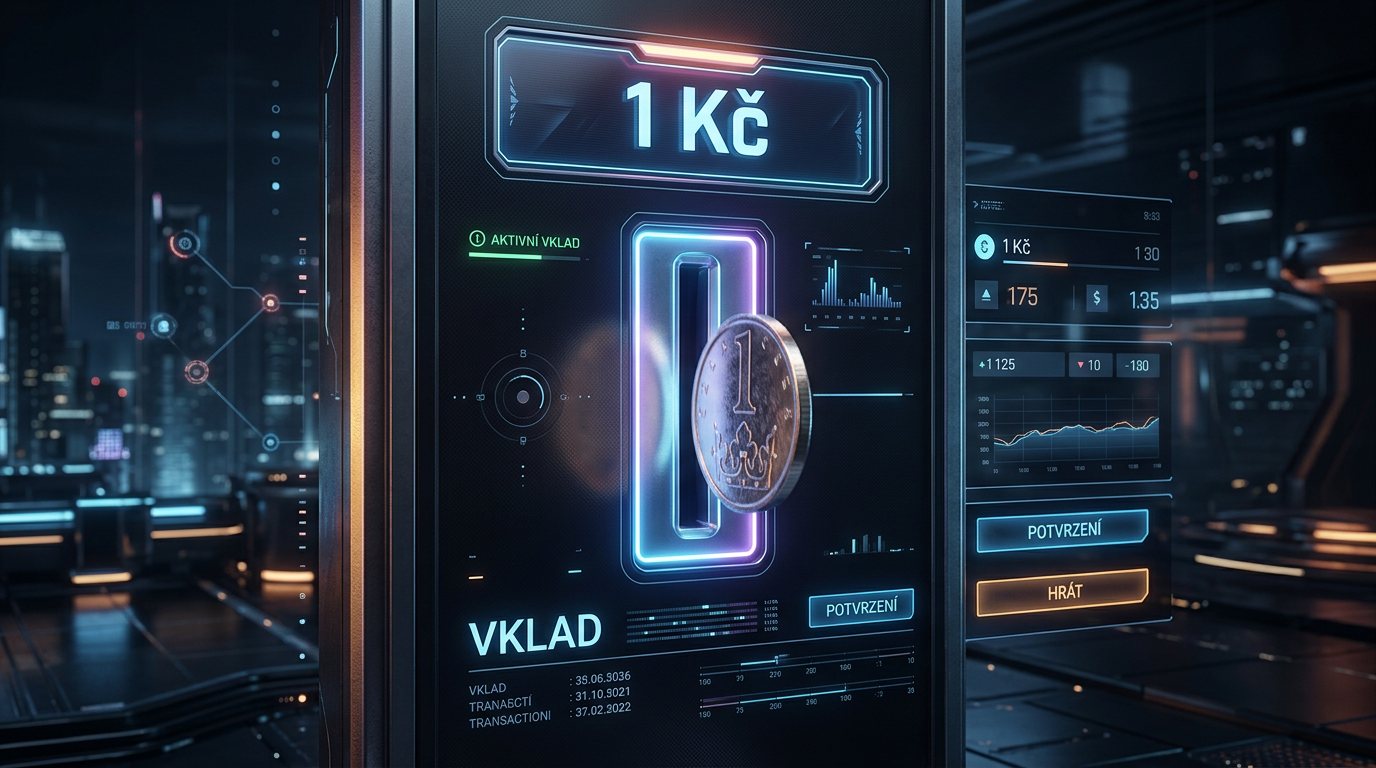 Casino vklad 1 Kč: Nejlepší kasina s minimálním vkladem v roce 2026